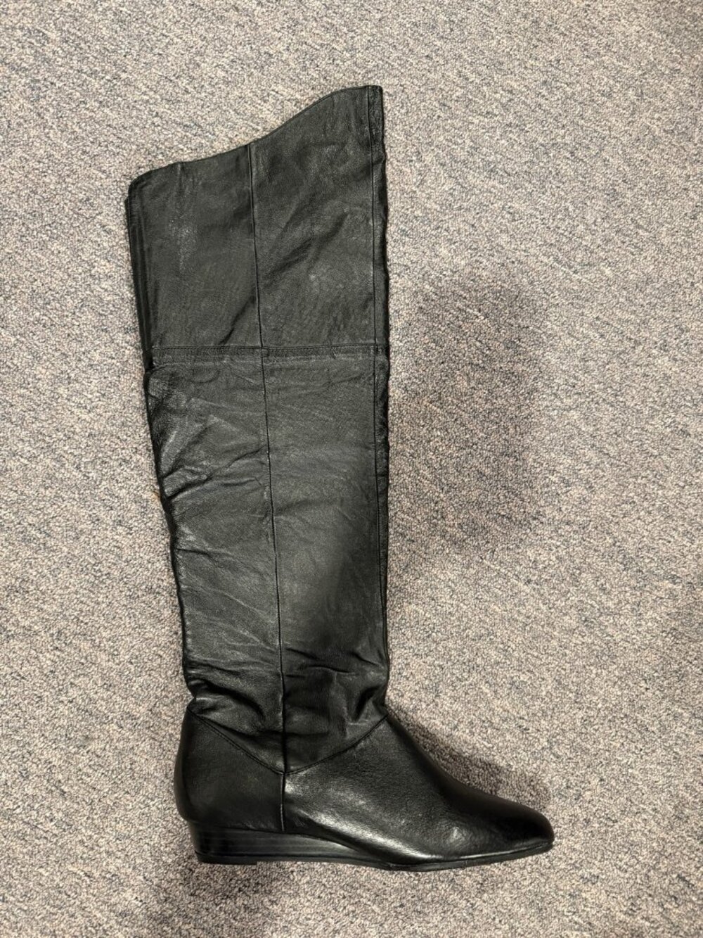 Bakers Tate Style 135 Size 9B Women Tall Black Leather Boots New Unworn Ladies